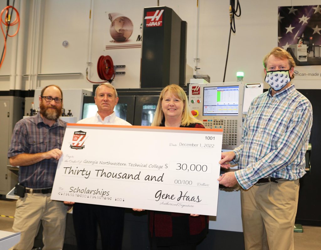 Gntcs Precision Machining And Manufacturing Program Receives Gene Haas